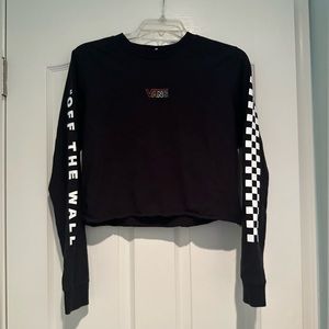 Vans Cropped Long Sleeve T-Shirt